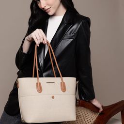 French Connection Structured Shoulder Bag-13
