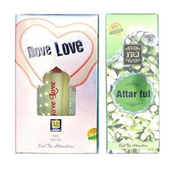 RAVIOUR LIFESTYLE Feel The Attraction Set Of 2 Dove Love & Full Attar- 8 ml Each-18