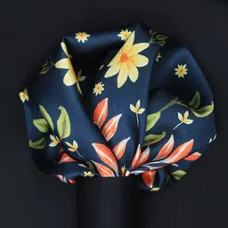 House of Pataudi Printed Pocket Squares-image-28