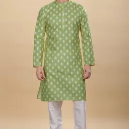 Anouk Ethnic Motifs Printed Mandarin Collar Straight Kurta-image-73