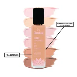 GlamFam High Coverage Waterproof Foundation- 30 ml- Buff 05 image 3