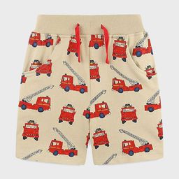 LULU & SKY Boys Printed High-Rise Shorts-image-13