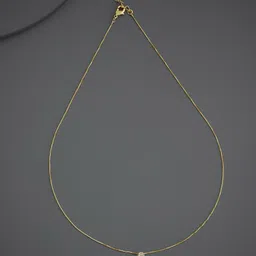 Kushal's Fashion Jewellery Gold-Plated Zircon Studded Party Chain-picture-6