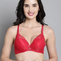 MAKCLAN Women Cut and Sew Medium Coverage Underwired Lightly Padded Bra-image-52