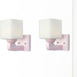 1ST TIME White Glass Traditional Cylinder Shaped Wall Lamp-picture-44