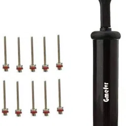Football , Volloball, Basketball , multi tasking Air Pump with 10 Air pin Football Pump, Balloon, Handball Pump, Volleyball Pump, Basketball Pump, Bicycle Pump-picture-21