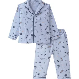 FUNKRAFTS Unisex Kids Printed Night suit-88