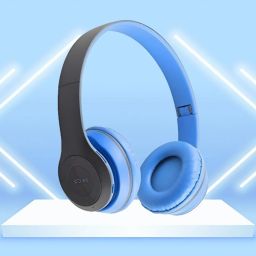 Wireless Gaming Sports Headphones Stereo With SD Card & 5-6h Battery BackupQH405 Bluetooth Headset-image-27