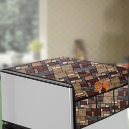 The Furnishing Tree Brown Printed Refrigerator Cover-picture-18