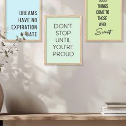 Motivational Wall Art With Frame Home Decor Wall Painting For Living Room Office Bedroom-image-18