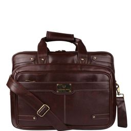 Fashion twist Men Leather Laptop Bag-21