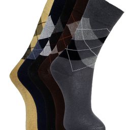 VINENZIA Men Set of 5 Socks-3