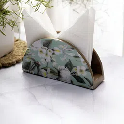 DULI Blue & White Printed Tissue Holders-37