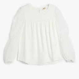 Koton Girls Round Neck Long Sleeves Top-image-92