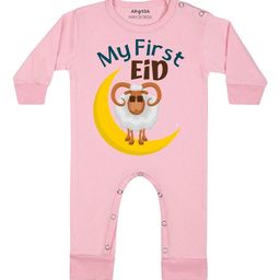 Arvesa My First Bakra Eid Printed Bodysuit-8
