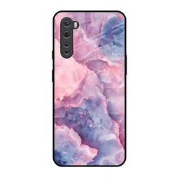 QRIOH Unisex OnePlus Nord Abstract Shockproof Glass Back Case-picture-22