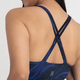 Hunnit Abstract Medium Coverage Workout Bra image 2