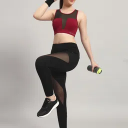 CLOTHWIK COLLECTION Colourblocked Bra Full Coverage image 2