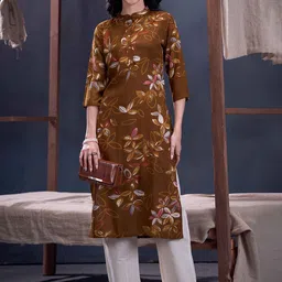 Anouk Women Floral Printed Kurta-34