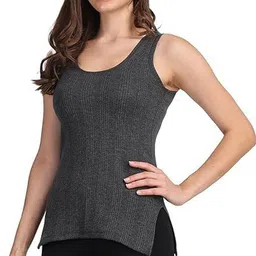 Eleg & Stilance Women Woollen Sleeveless Thermal Tops-picture-15