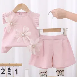 StyleCast x Revolte Girls Top with Shorts-image-42