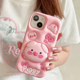 CASE CREATION Cartoon Characters Printed iPhone 14 Plus Back Case Mobile Accessories image 5