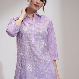 Vishudh Printed Tunic With Trousers Co-Ords-image-56