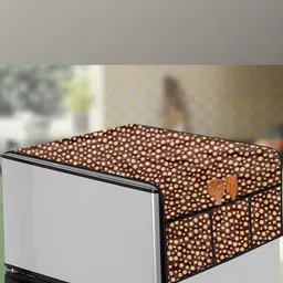 The Furnishing Tree Brown Plastic Refrigerator Cover-image-36