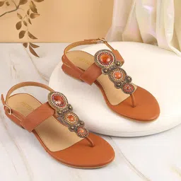 Metro Embellished Stiletto Gladiators-57