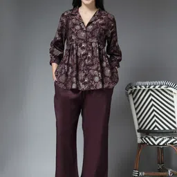 ETC Women Floral Printed Night suit-image-82