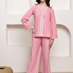 ETC Women V-Neck Night suit-picture-22
