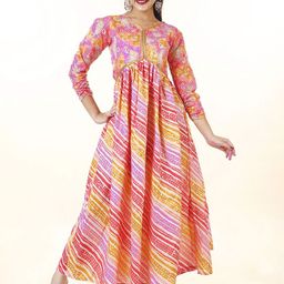 KAARIGARI Floral Print Maxi Dress-picture-24