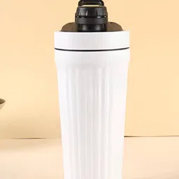 ARROWMAX White & Black Single Stainless Steel Shaker Water Bottle - 750ml-picture-1