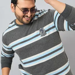 AUSTIVO Men Striped Sweatshirt-image-78