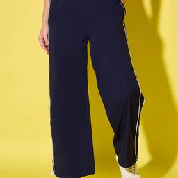 DIMPY GARMENTS Women Relaxed High-Rise Parallel Trousers-picture-42