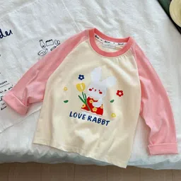 FOREVER FRIDAY Girls Graphic Printed Round Neck T-shirt-picture-28