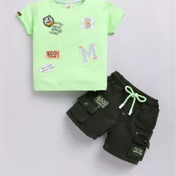 UNO KIDS Boys Green Clothing Set-image-31