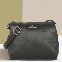 Black Women Sling Bag - Medium HGGE940019N3-image-9