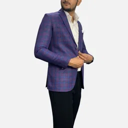 GARGIAN Master Cut Men Polyviscose Regular Fit Blazer-picture-31