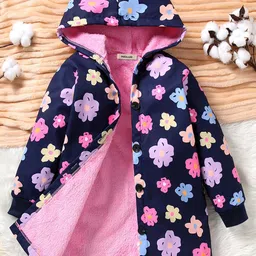 INCLUD Girls Floral Open Front Jacket-image-27