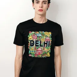 MAATIR DESIGNS Unisex Graphic Printed Round Neck Cotton T-shirt-image-69
