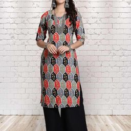 Ethnic basket Women Multicoloured Kurtas-picture-28