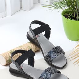 TWINSSHOE Women Synthetic Round Toe Comfort Sandals-36
