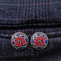 Grace Collections Women Red Earrings-picture-26