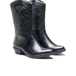 MICHAEL ANGELO Women Casual Block-Heeled Cowboy Boots-picture-11