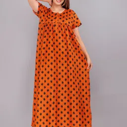 PR PINK ROYAL Printed Maxi Nightdress-picture-27