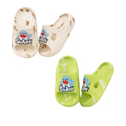 ONFEET Kids Pack Of 2 Printed Slip-On Flip Flops-picture-36