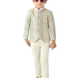 DOTSON Boys Printed Coat With Trousers-image-79