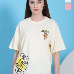 Dreambe Women Typography 2 Wonder Woman Printed Applique T-shirt-image-53