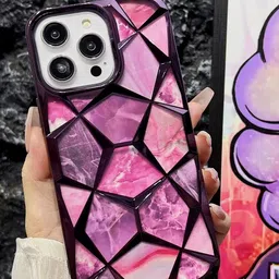 CASE CREATION iPhone 14 3D Diamond Glitter Sparkle Back Case-20